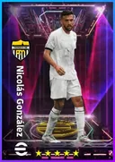 Nicolás González RWF card