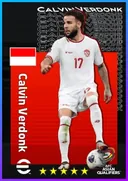 بطاقة Calvin Verdonk · LB