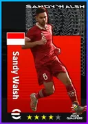 Sandy Walsh RB card