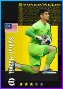 Carte de Syihan Hazmi · GK