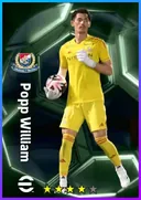 بطاقة Popp William · GK