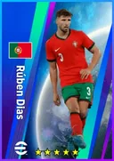 بطاقة Rúben Dias · CB