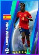 Carte de Nico Williams · LWF