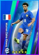 Carte de Warren Zaïre-Emery · CMF