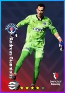 Carte de Andreas Gianniotis · GK