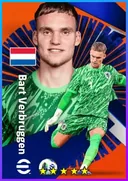 Carte de Bart Verbruggen · GK