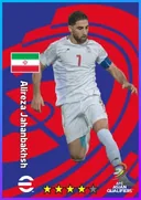بطاقة Alireza Jahanbakhsh · RMF