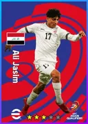 Carte de Ali Jasim · RWF
