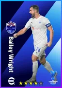 بطاقة Bailey Wright · CB