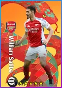 بطاقة William Saliba · CB