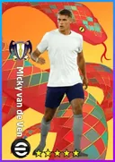 Carte de Micky van de Ven · CB