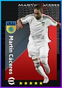 Martín Cáceres CB card