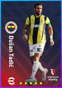 Dušan Tadić LWF card
