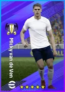بطاقة Micky van de Ven · CB