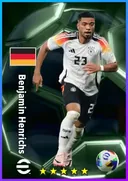 بطاقة Benjamin Henrichs · RB