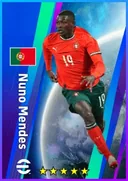 Carte de Nuno Mendes · LB