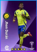 Jhon Durán CF card