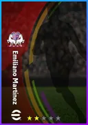 بطاقة Emiliano Martínez · GK