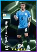 Guillermo Varela RB card