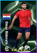 Omar Alderete CB card