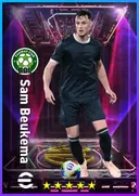 بطاقة Sam Beukema · CB
