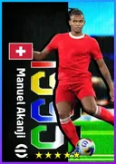 بطاقة Manuel Akanji · CB