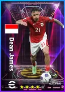Carte de Dean James · LB