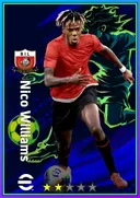 Carte de Nico Williams · LWF