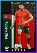 Carte de Rúben Dias · CB
