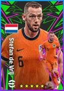 بطاقة Stefan de Vrij · CB