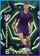 بطاقة Albert Guðmundsson · CF