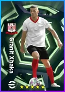 Carte de Granit Xhaka · CMF