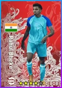 Carte de Rahul Bheke · RB