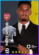 William Saliba CB card