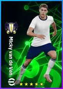 Micky van de Ven CB card
