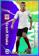Carte de Granit Xhaka · CMF