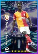Carte de Davinson Sánchez · CB
