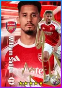 Carte de William Saliba · CB