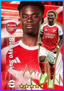 Carte de Bukayo Saka · RWF