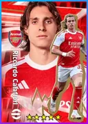 Riccardo Calafiori LB card