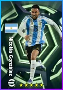 بطاقة Nicolás González · RWF