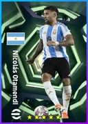 Carte de Nicolás Otamendi · CB