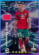 بطاقة Bilal El Khannouss · AMF
