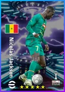 Nicolas Jackson CF card