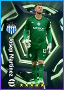 Carte de Josep Martínez · GK