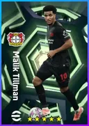 Carte de Malik Tillman · AMF