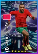 بطاقة Ayoub El Kaabi · CF