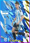 Carte de Juan Foyth · RB