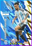 Nicolás González RWF card