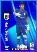 بطاقة Haziq Nadzli · GK